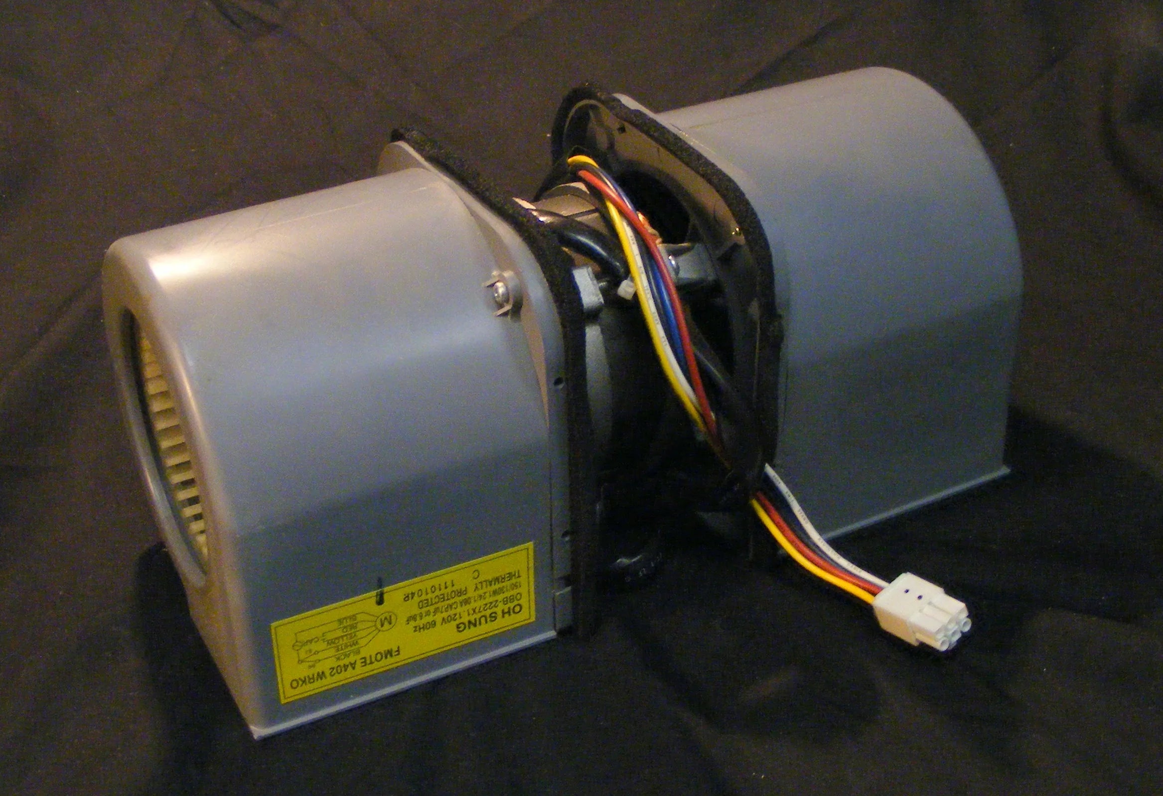Frigidaire Microwave vent fan motor assembly 5304440029 Frigidaire Microwave vent fan motor assembly 5304440029